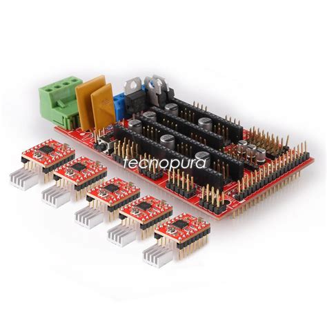 cnc shield ramps 1.4|CNC Shield (RAMPS 1.4) for Arduino MEGA .